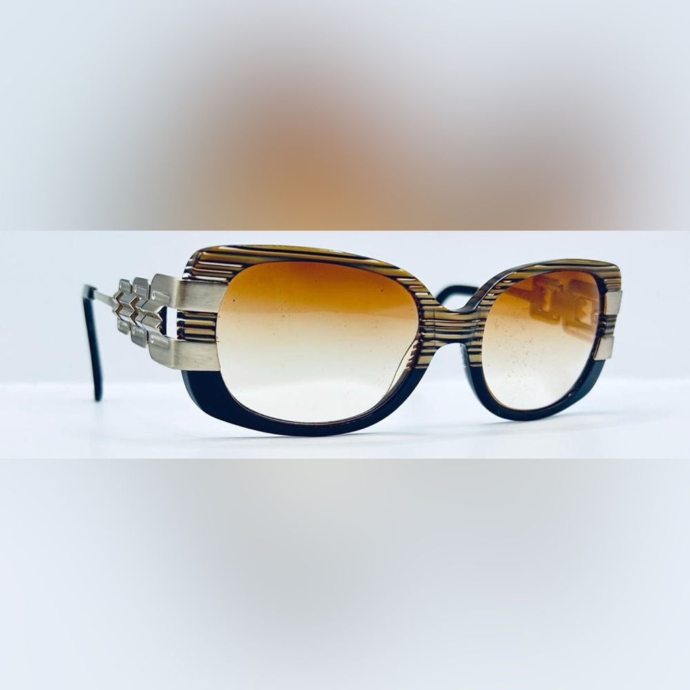 Roberto Steffani RS37 Brown Oval Sunglasses Frames Only
